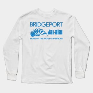 Bridgeport Jai-Alai - Retro Aesthetic Long Sleeve T-Shirt